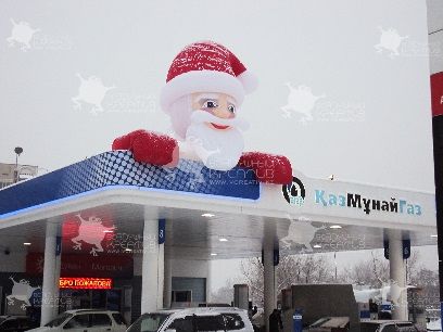 Надувная фигура деда мороза